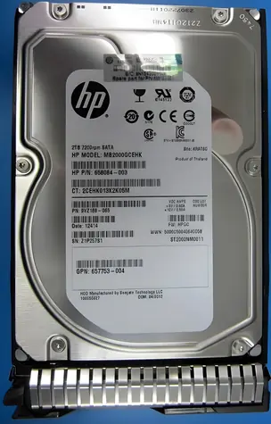 HP Enterprise 2TB / Interní pevný disk / 3.5