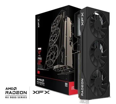 XFX Swift Radeon RX 9070 GRE 12GB / Grafická karta / 2790 MHz / 12 GB GDDR6 / 192-bit / 1x HDMI + 3x DP / 650W