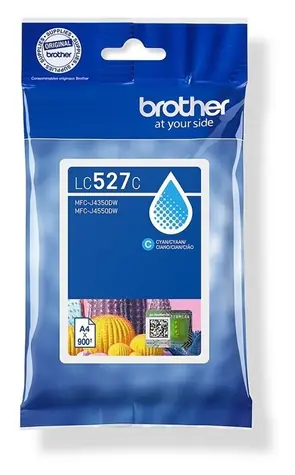 Brother LC527C azurová / Cartridge / Originální / pro MFC-J4350DW, MFC-J4550DW