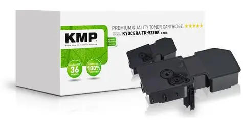 KMP TK-5220K černá / Toner / Kompatibilní s Kyocera Ecosys M5521 & P5021 / Výtěžnost 1.200 stran