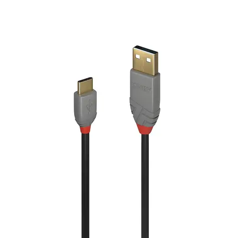 Lindy Anthra Line USB-A - USB-C 1 m černá / Kabel / USB 2.0 / M/M