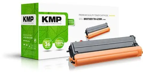 KMP Brother TN-423BK černá / Renovovaný toner / 6500 stran / Vestavěný fotoválec