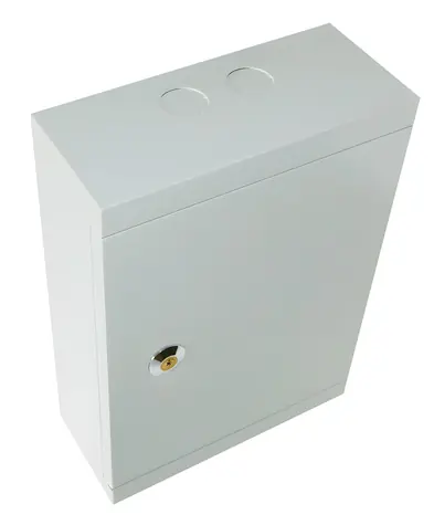 XtendLan Rozváděč 420x300x130 mm / Nástěnný rozváděč / kovový / univerzální / DIN lišta