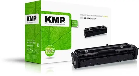 KMP toner kompatibilní s HP 207A (W2210A) černá / Toner / renovovaný / 1.350 stran