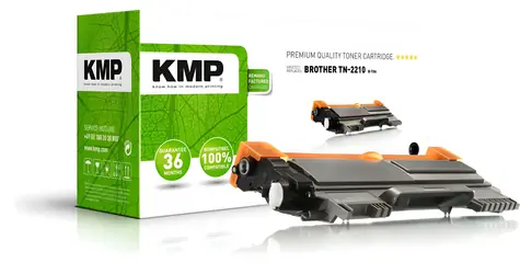KMP B-T86 (Brother TN-2210) černá / Toner / 1200 stran / renovovaný / Brother DCP-7060, HL-2200