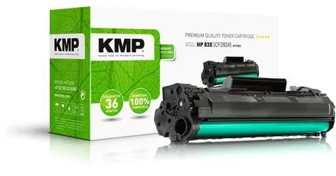 KMP Kompatibilní toner CF283X č.83X pro HP černá / Toner / LaserJet Pro M201, M225 / 3000 stran