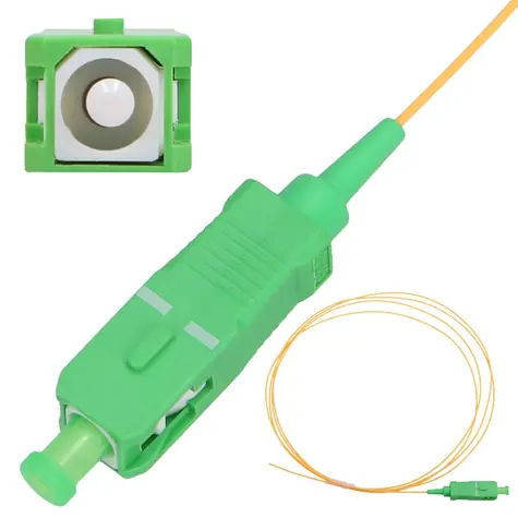 Extralink SC/APC / Pigtail / Jednomódový / Simplex / G.657A1 / 900um / 3m
