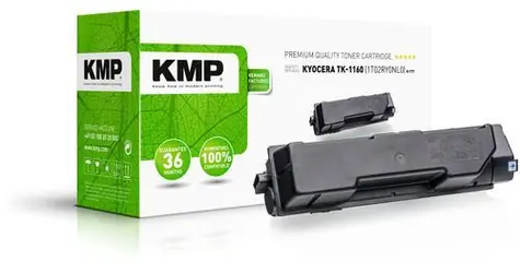KMP K-T77 černá / Toner / náhrada TK-1160 / pro Kyocera Ecosys P2040dn, P2040dw / výtěžnost 8200 stran