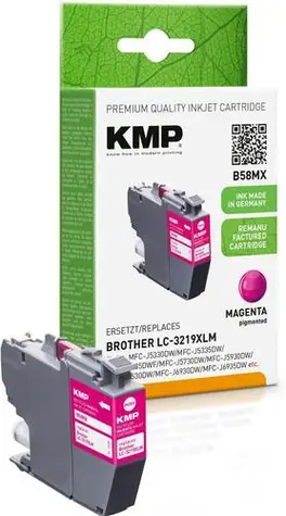 KMP LC3219XLM purpurová / Inkoustová cartridge / kompatibilní Brother / XL / 1500 stran