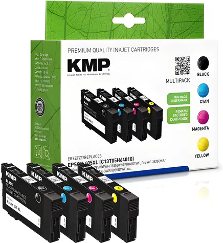 KMP Cartridge Epson 405XL Multipack / Inkoustová náplň / černá, azurová, purpurová, žlutá / 4 ks / cca 1100 stran