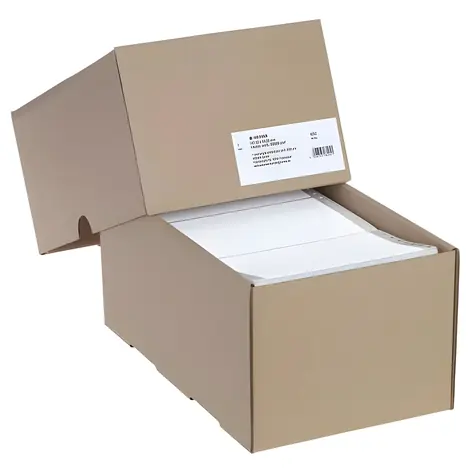 Herma Computeretikety 147,32x99,2 mm / Etikety / papír, bílé, perforované / 3000 ks