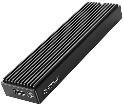 Orico M2PV-C3 černá / Externí box pro M.2 NVMe SSD / 10 Gb/s / USB-C 3.1 Gen 2 / do 2 TB / hliníkový chladič