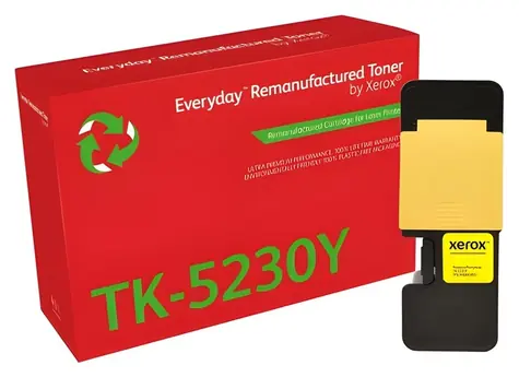 Xerox Everyday TK-5230Y žlutá / Toner / renovovaný / pro Kyocera ECOSYS M5521, P5021 / výtěžnost 2200 stran