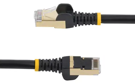 StarTech CAT6A Snagless / Patch kabel / STP / 0,5 m / RJ-45 / PoE 100W / 10GbE