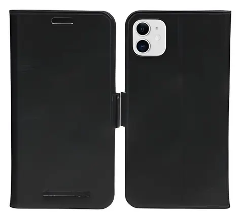 dbramante1928 Copenhagen Slim černá / Pouzdro s klopou / Apple iPhone 11 / kůže full-grain