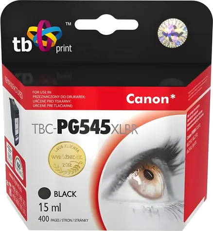 TB Print alternativní inkoust kompatibilní s Canon PG545XL černá / Inkoustová kazeta / 15 ml / cca 400 stran
