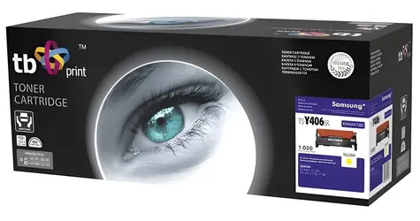 TB CLT-Y406S / Kompatibilní toner / Samsung CLP-365 / 1000 stran / Žlutá