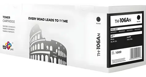 TB TH-106AN černá / Toner / Kompatibilní s HP 106A / cca 1000 stran