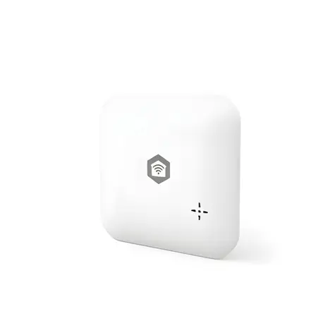 Nedis SmartLife detektor úniku vody bílá / Detektor úniku vody / Wi-Fi / 80 dB siréna / IP66 / Baterie 24 měsíců