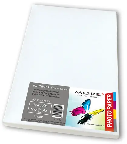 Armor Fotopapír A3 matný / Fotopapír / Laser / 210g/m2 / 100 listů