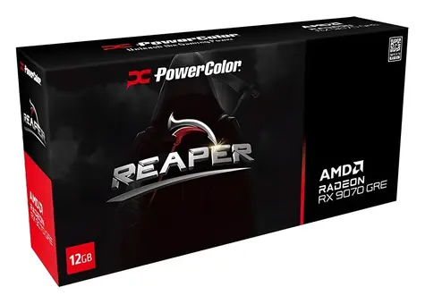 PowerColor Reaper Radeon RX 9070 GRE 12GB / Grafická karta / 2220 MHz / 12GB GDDR6 / 192-bit / 1x HDMI + 3x DP