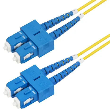 StarTech SC/SC OS2 30 m / Optický patch kabel / Duplex / Single-mode / 9/125 µm / 40G/100G / Bend insensitive