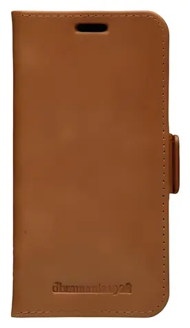dbramante1928 Copenhagen Slim bronzová / Pouzdro s klopou / Kůže full-grain / Apple iPhone 12 mini