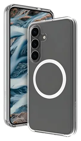 dbramante1928 Iceland Pro Qi2 průsvitná / Kryt na mobilní telefon / Samsung Galaxy S25 / plast