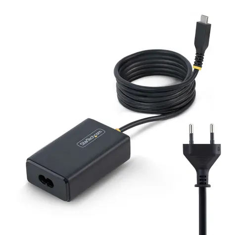 StarTech 65W USB-C nabíječka pro notebooky / Napájecí adaptér / USB-C / 65 W / 1,8 m kabel