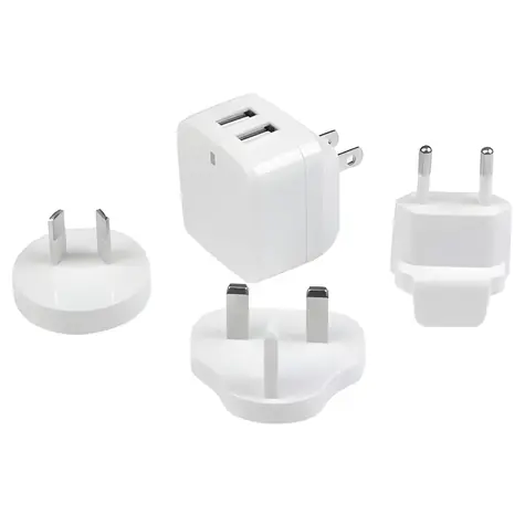 StarTech nabíječka bílá / 2x USB-A / 17 W / 3,4 A