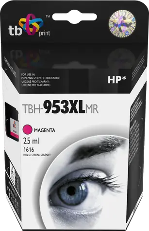 TB TBH-953XLMR purpurová / Cartridge / kompatibilní s HP 953XL (F6U17AE) / 25 ml / pro HP OfficeJet Pro 8710
