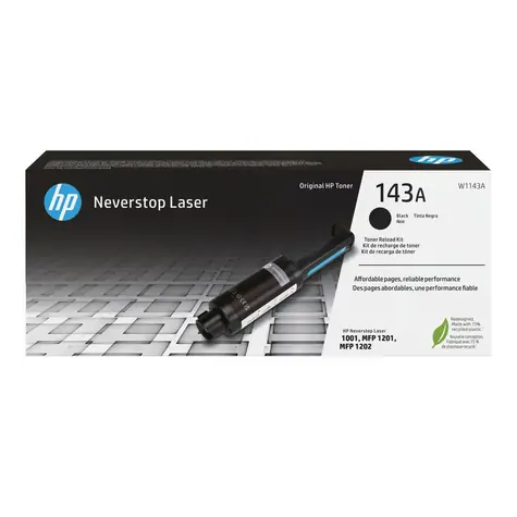 HP 143A W1143A černá / Doplňovací sada toneru / Reload Kit