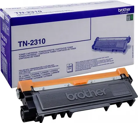 Brother TN-2310 černá / Toner / Originální / HL-L23xx, DCP-L25xx, MFC-L27xx / 1.200 stran