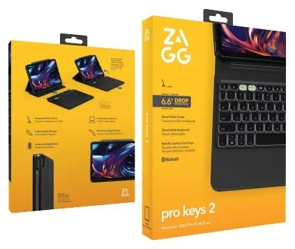 ZAGG Pro Keys 2 černá / Klávesnice / pro iPad Pro 11