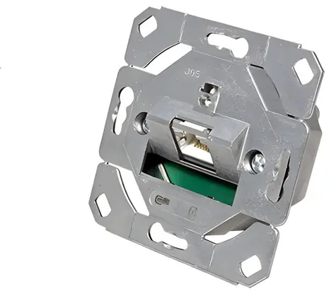 METZ CONNECT E-DAT / Datová zásuvka / 1x RJ-45 / Cat6a / Na omítku / Bez čela