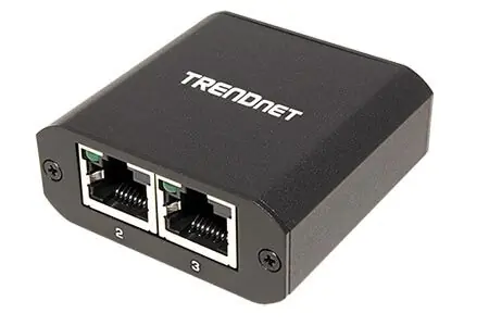 TRENDnet TEG-102S / Switch / 3 porty / 10/100/1000 Mbps / napájení USB-C