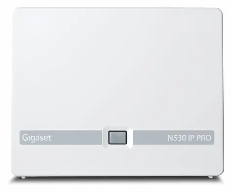 Gigaset N530 IP PRO / DECT IP základna / až 8 sluchátek / PoE / Bílá