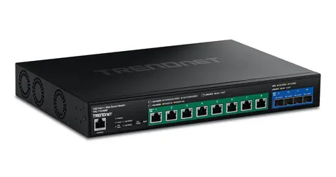 TRENDnet Switch 12-port 10G PoE++ 720W / Switch / Web Smart / 10 Gbit/s