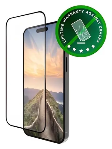 dbramante1928 Eco-shield černá / Ochrana displeje / pro Apple iPhone 16