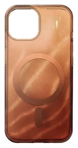 iDeal Fashion Clear Case MagSafe iPhone 13/14/15/16e/17e / Kryt / Mocha Mousse