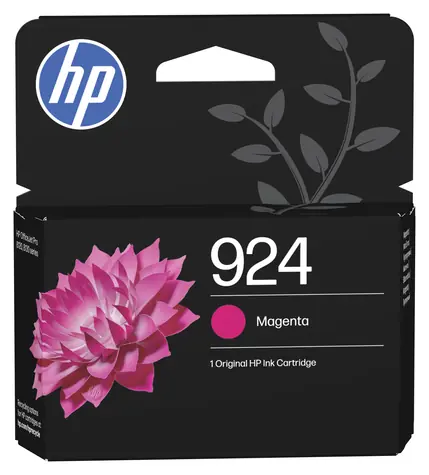 HP 924 purpurová / Inkoustová kazeta / Originální / OfficeJet Pro 8122e, 8125e, 8135e