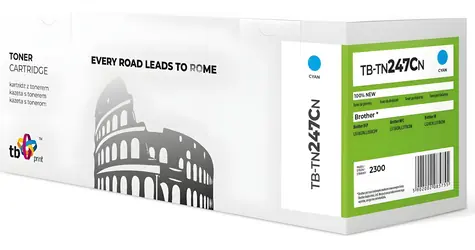 TB kompatibilní toner TN247C azurová / Toner / pro Brother DCP-L3510CDW, HL-L3210CW / 2300 str.