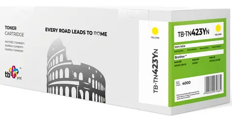 TB TN423Y žlutá / Toner / Brother HL-L8260, HL-L8360, DCP-L8410, MFC-L8690, MFC-L8900 / 4000 stran