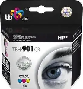 TB TBH-901CR CMY / Inkoustová kazeta / pro HP CC656AE / OfficeJet 4500, J4580, J4660 / 500 stran