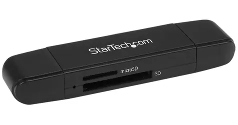StarTech čtečka paměťových karet černá / Čtečka paměťových karet / SD / microSD / SDHC / SDXC / MMC / USB 3.2 Gen 1