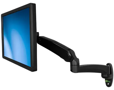 StarTech Nástěnné rameno pro TV a monitor černá / Rameno pro monitor / 12-30