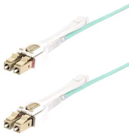 StarTech LC/LC OM4 modrá / Optický kabel / Multimode duplex / 4 m