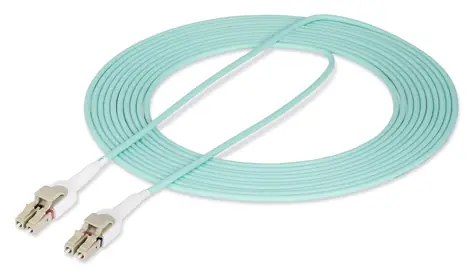 StarTech LC/LC OM4 modrá (450FBLCLC5SW) / Optický kabel / Multimode duplex / 5 m