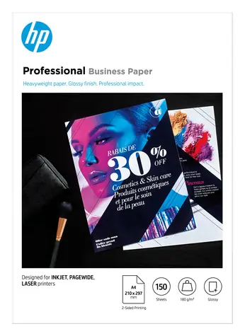HP Prof Business Glossy / Papír do tiskárny / lesklý / A4 / 180 g/m2 / 150 listů