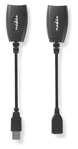 Nedis aktivní USB adaptér USB-A/RJ45 / Adaptér / USB 1.1 / 12 Mbps / 0,2 m